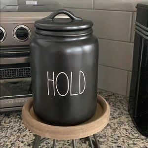 🖤🖤Rae Dunn Black Canister 🖤🖤